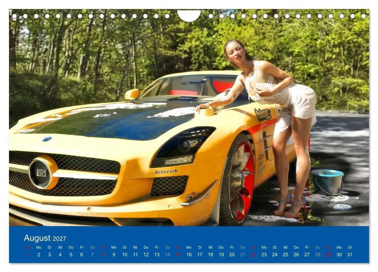 Bild: 9783569504448 | Freche Frauen und heiße Kisten (Wandkalender 2027 DIN A4 quer),...
