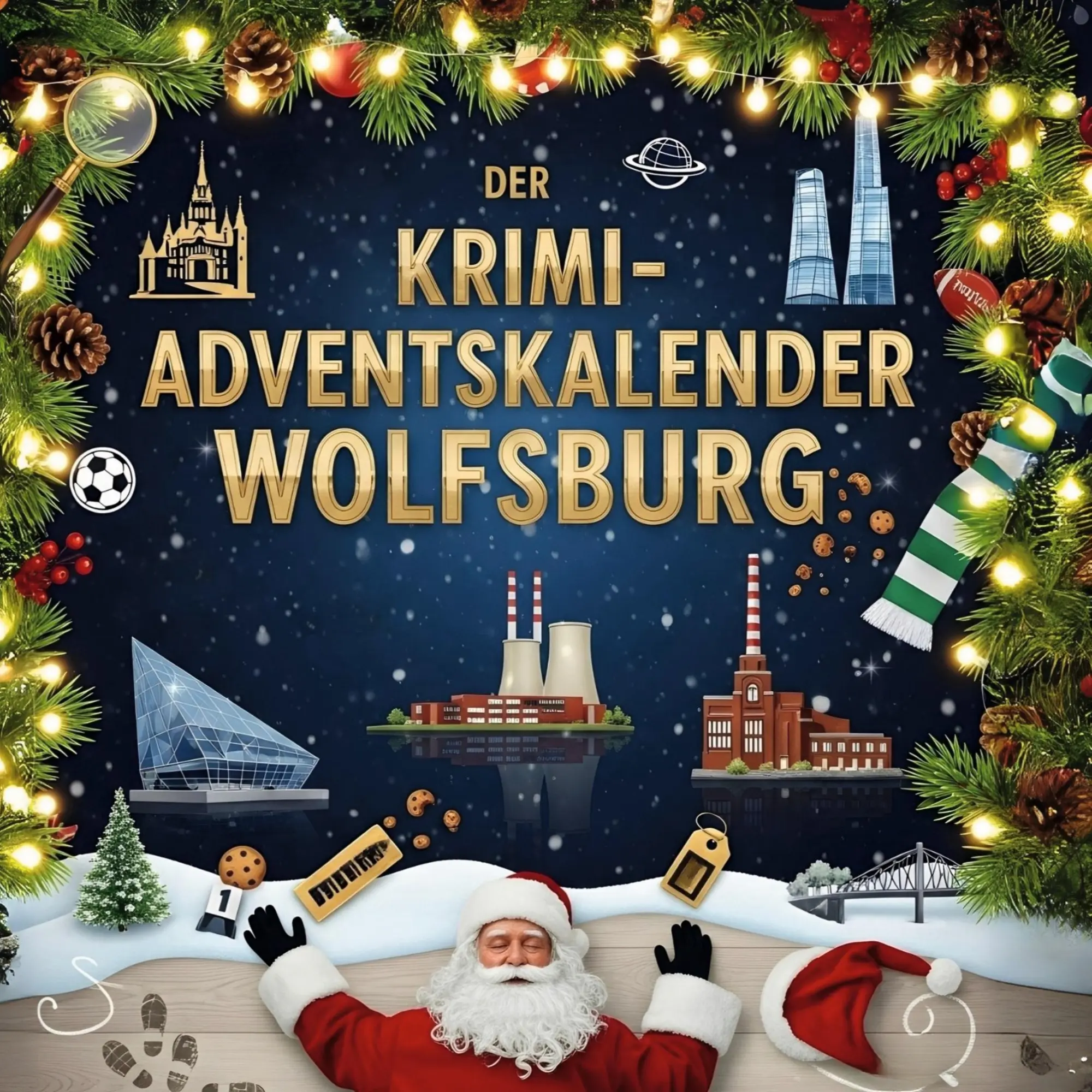 Cover: 9783695304448 | Der Krimi-Adventskalender Wolfsburg | Mordsverdächtig in 24 Akten