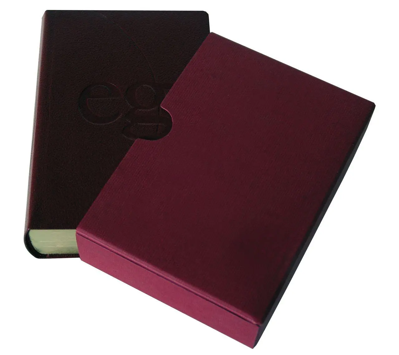Cover: 9783761564448 | Evangelisches Gesangbuch (EG 44) - Taschenausgabe Leder rot mit...