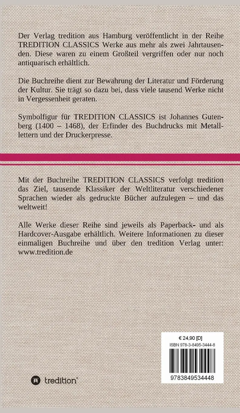 Rückseite: 9783849534448 | Aus dem Diwan des Hafis | Hafis | Buch | HC runder Rücken kaschiert
