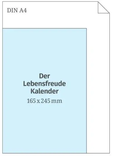 Bild: 9783910294448 | Der Lebensfreude-Kalender 2025 | Doris Wolf (u. a.) | Kalender | 2025