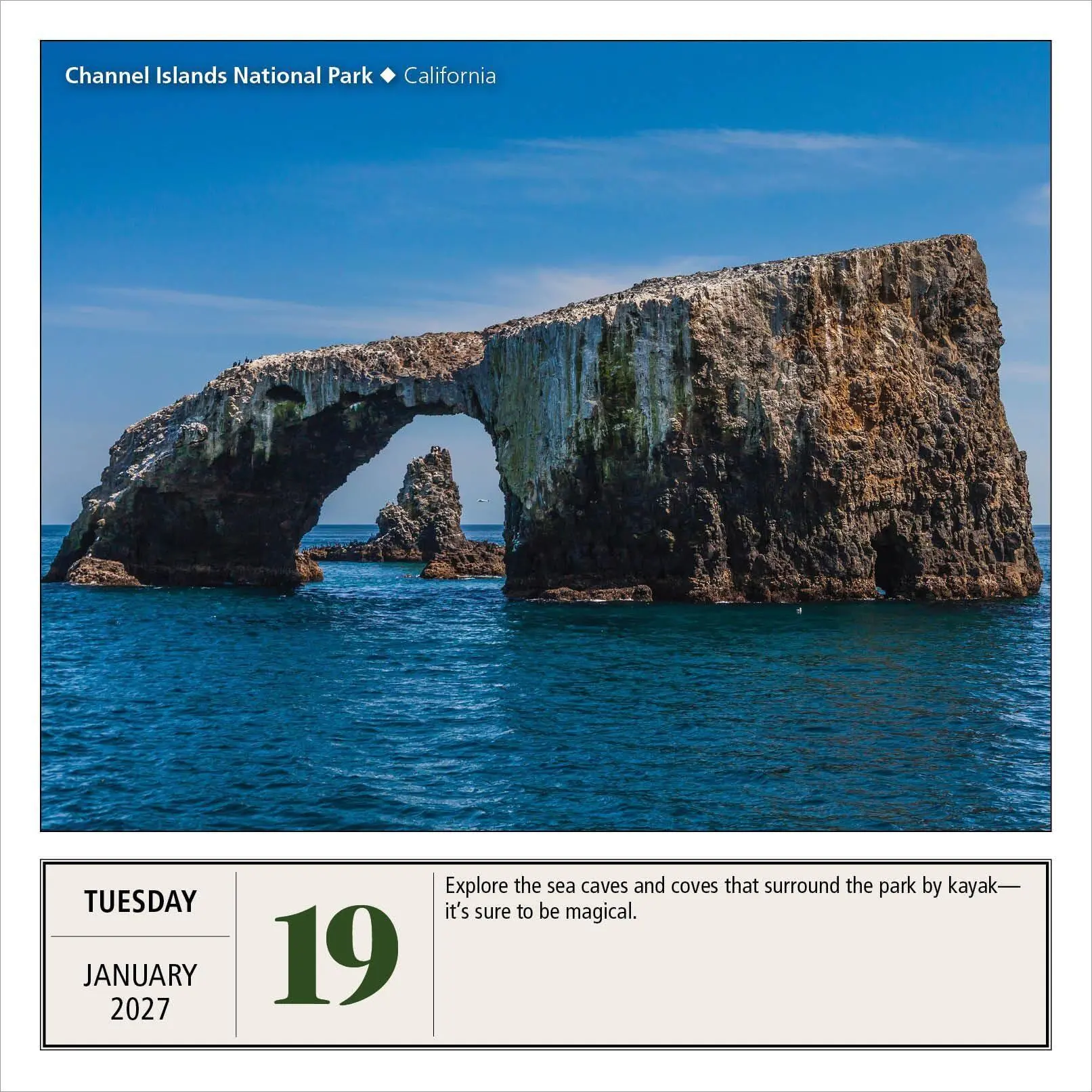 Bild: 9781523534548 | National Parks Page-A-Day® Calendar 2027 | Workman Calendars | 2027