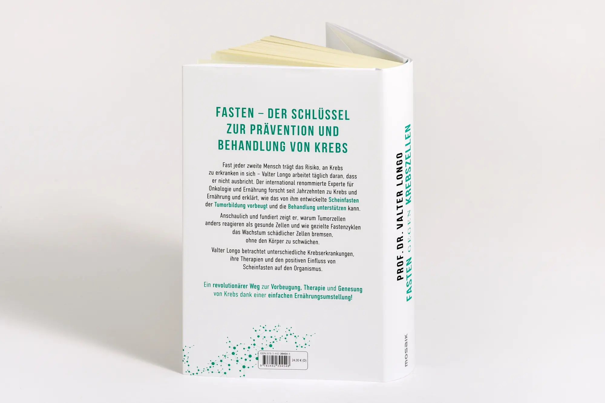 Bild: 9783442394548 | Fasten gegen Krebszellen | Valter Longo | Buch | 384 S. | Deutsch