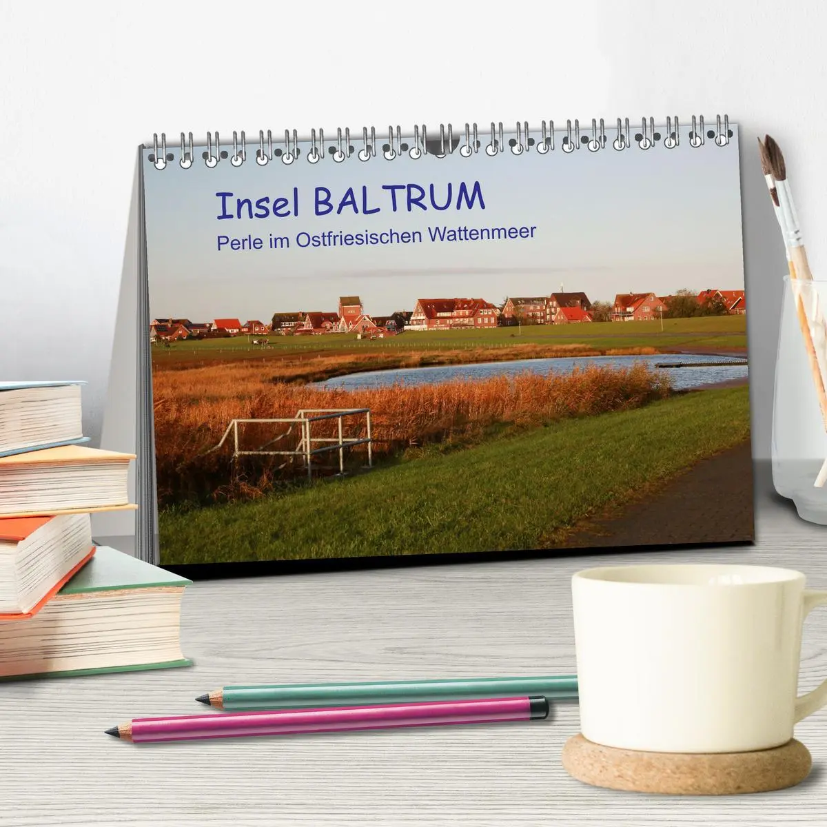 Bild: 9783457314548 | Insel Baltrum, Perle im Ostfriesischen Wattenmeer (Tischkalender...