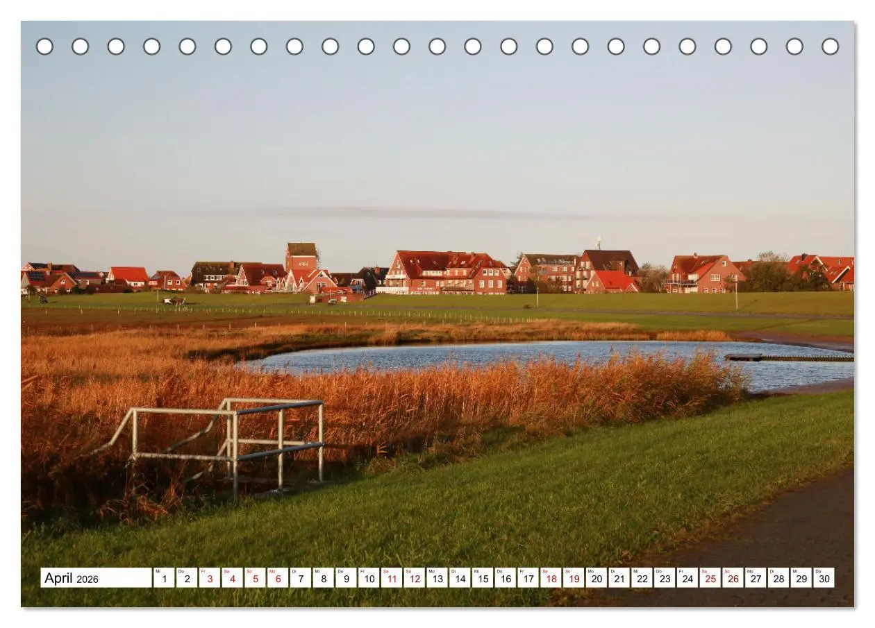 Bild: 9783457314548 | Insel Baltrum, Perle im Ostfriesischen Wattenmeer (Tischkalender...