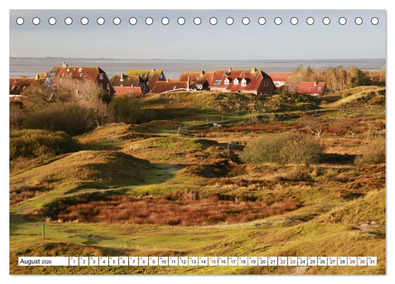 Bild: 9783457314548 | Insel Baltrum, Perle im Ostfriesischen Wattenmeer (Tischkalender...