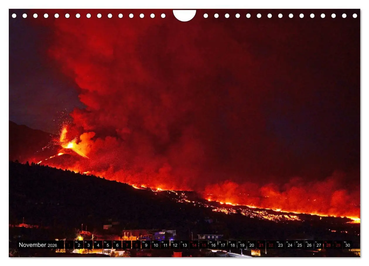 Bild: 9783457554548 | La Palma - der Vulkan Tajogaite (Wandkalender 2026 DIN A4 quer),...