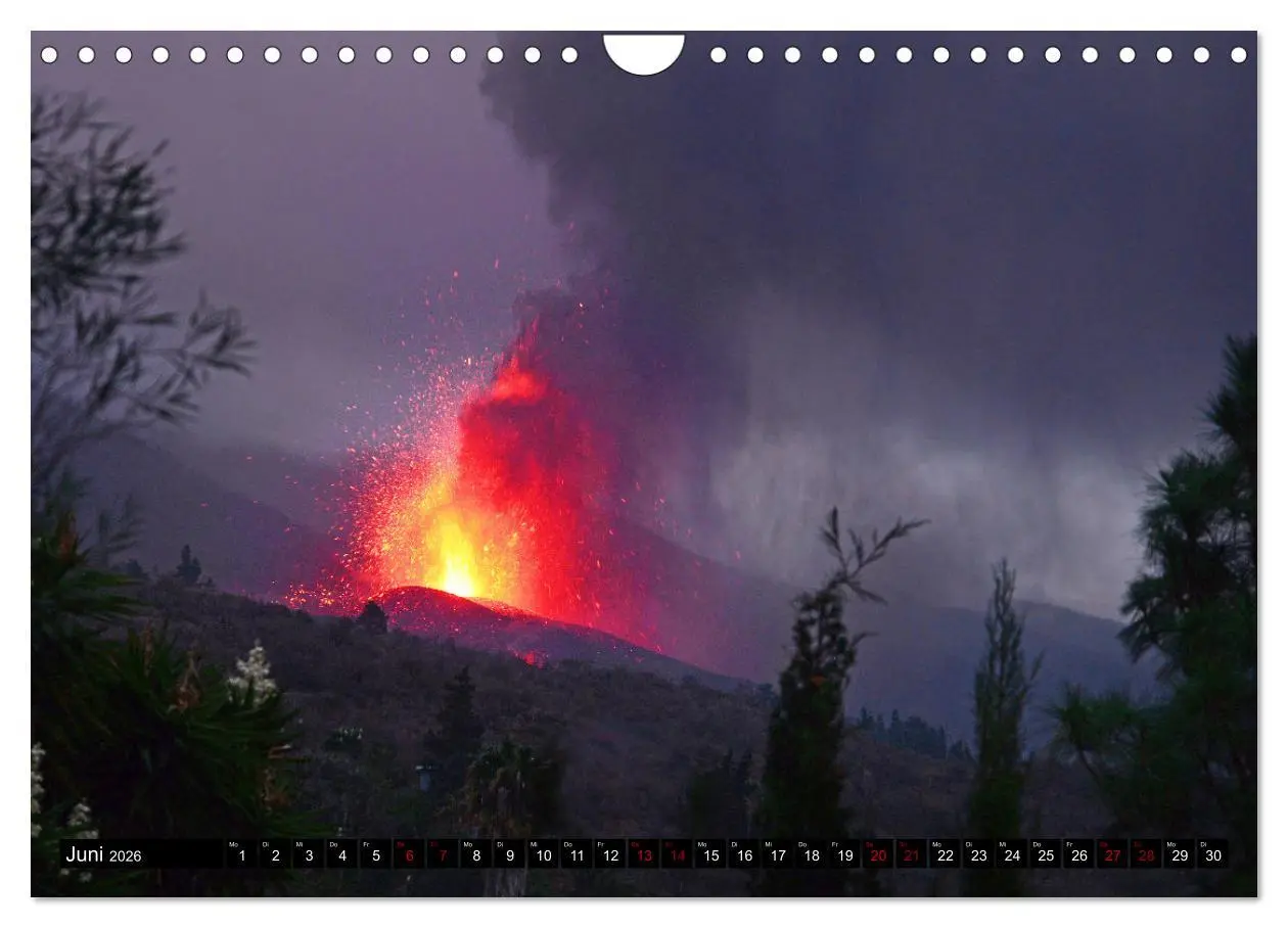 Bild: 9783457554548 | La Palma - der Vulkan Tajogaite (Wandkalender 2026 DIN A4 quer),...