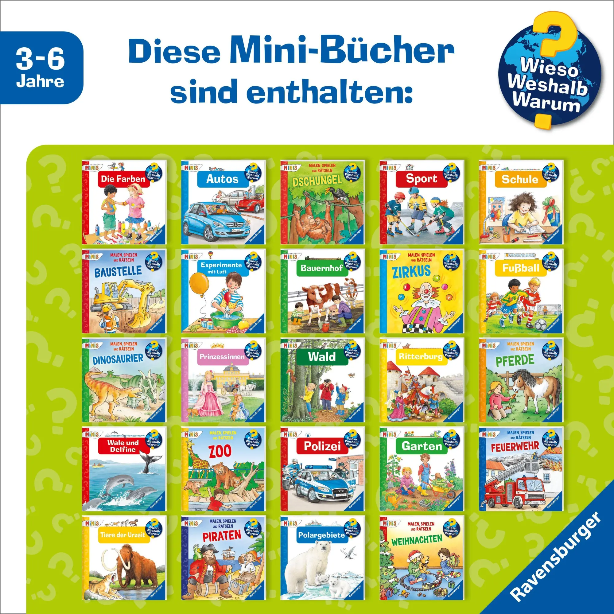 Bild: 9783473464548 | Wieso? Weshalb? Warum? Ravensburger Minis - Mein Adventskalender H26