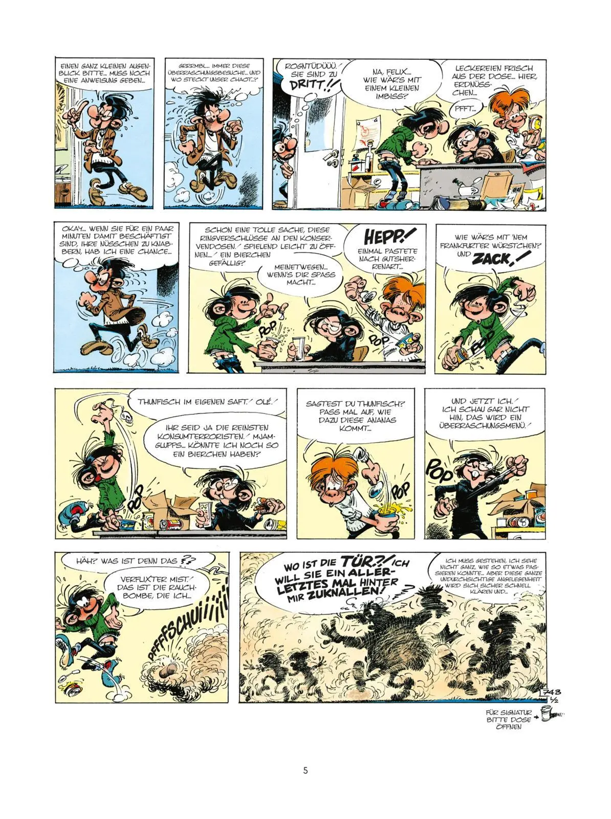 Bild: 9783551744548 | Gaston Neuedition 17: Kindsköpfe | André Franquin | Buch | 48 S.