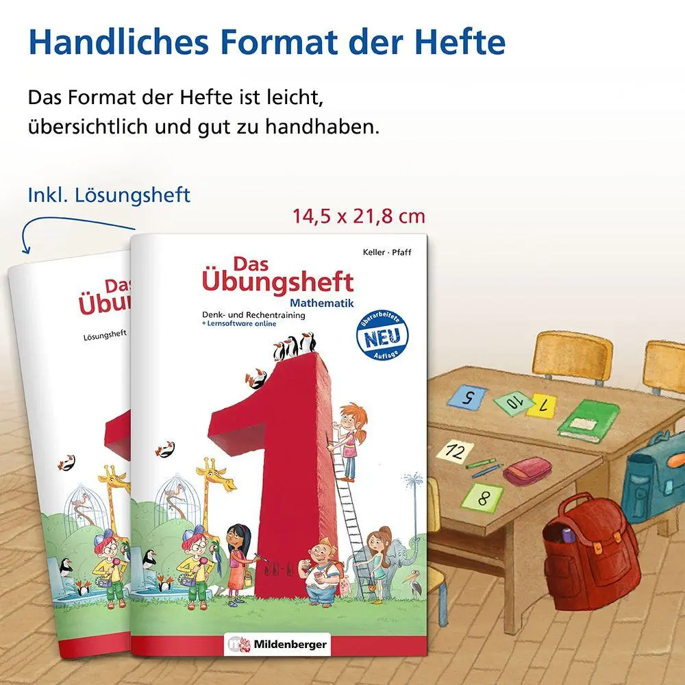 Bild: 9783619154548 | Das Übungsheft Mathematik 1 | Denk- und Rechentraining, Klasse 1