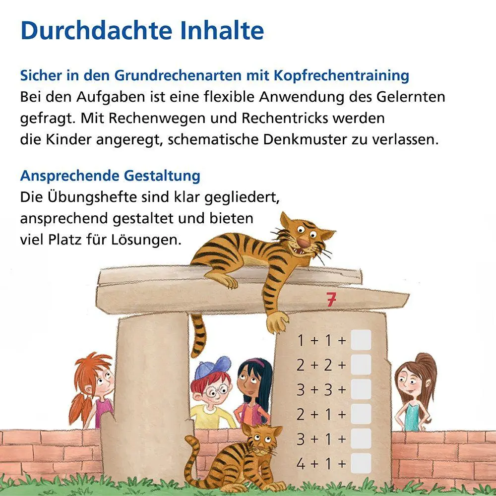 Bild: 9783619154548 | Das Übungsheft Mathematik 1 | Denk- und Rechentraining, Klasse 1