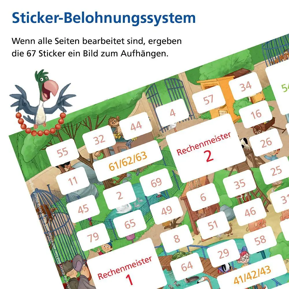 Bild: 9783619154548 | Das Übungsheft Mathematik 1 | Denk- und Rechentraining, Klasse 1