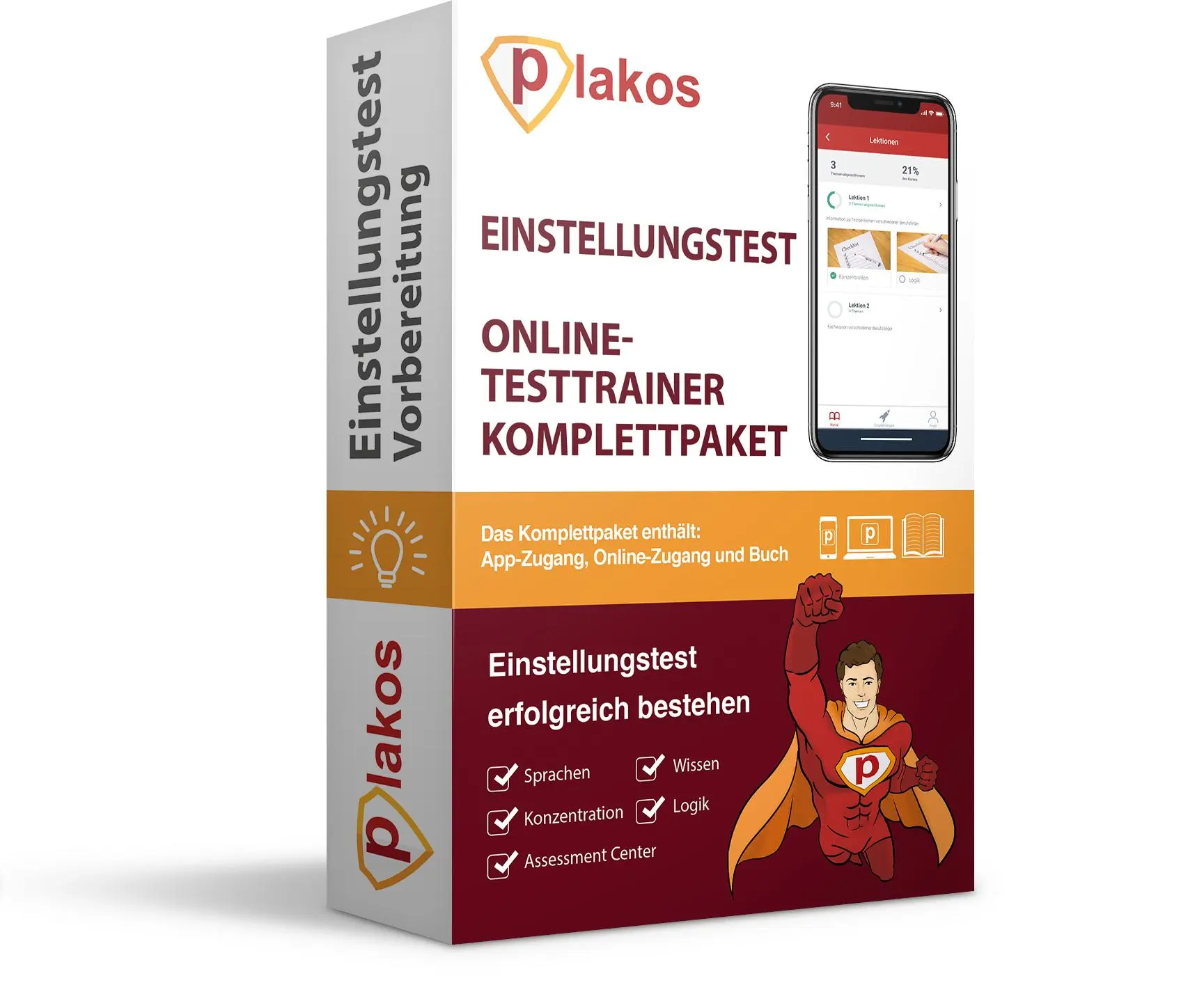 Cover: 9783948144548 | Geeignet für alle Berufe - Einstellungstest Komplettpaket | 354 S.