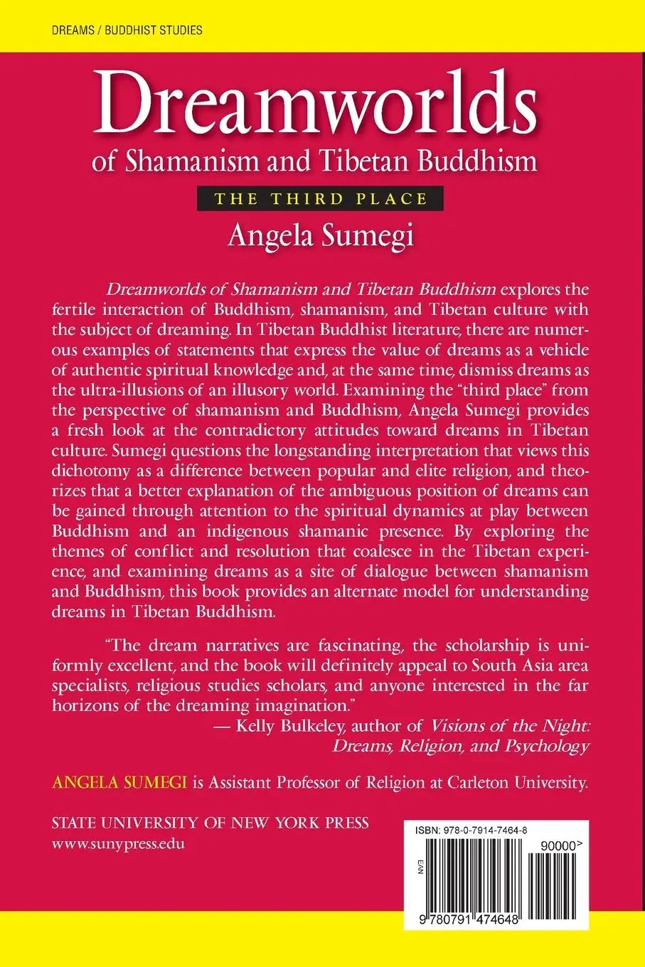 Rückseite: 9780791474648 | Dreamworlds of Shamanism and Tibetan Buddhism | The Third Place | Buch