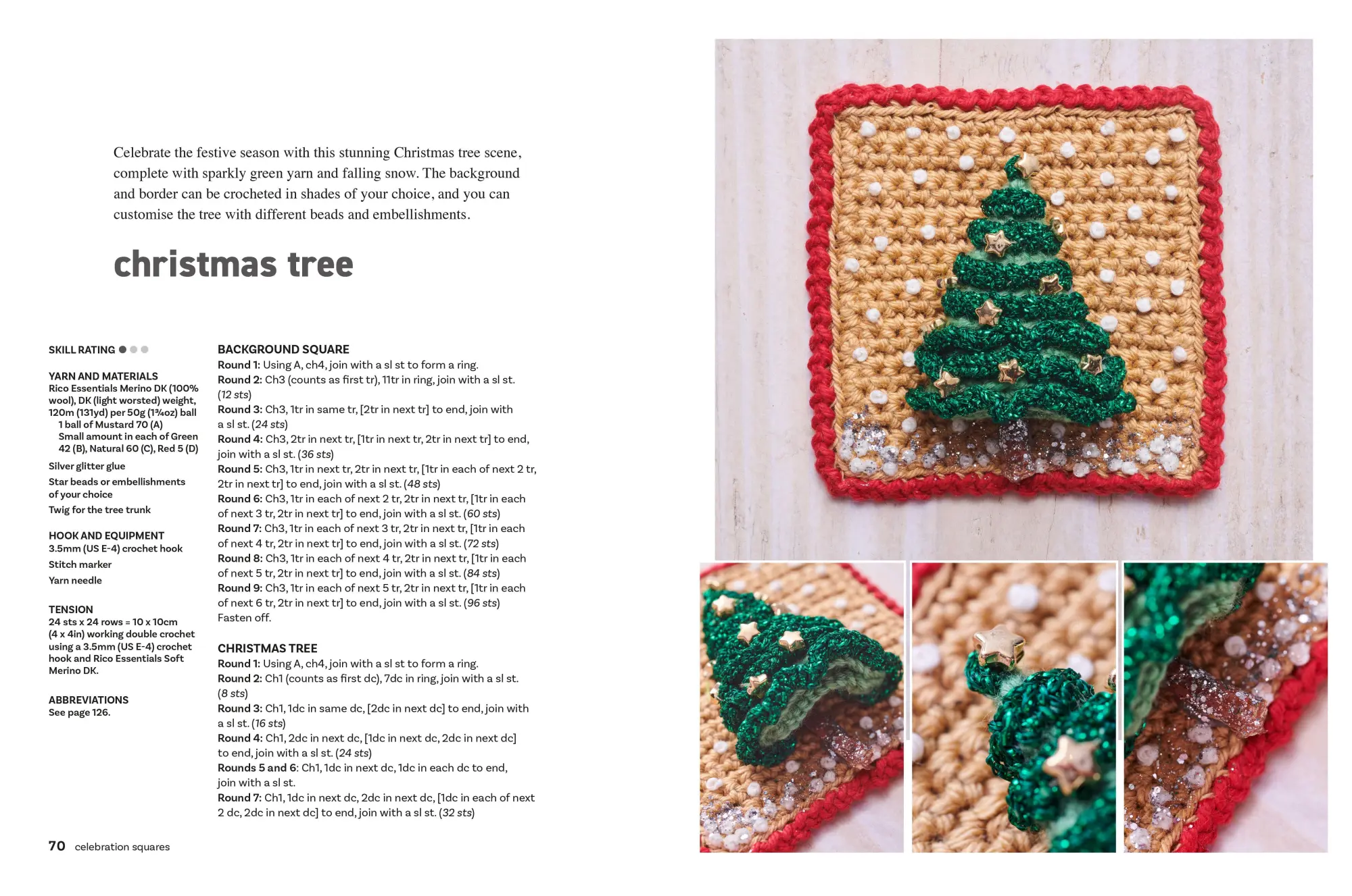 Bild: 9781800654648 | Crocheted Squares: 35 patterns to make | Kate Eastwood | Taschenbuch