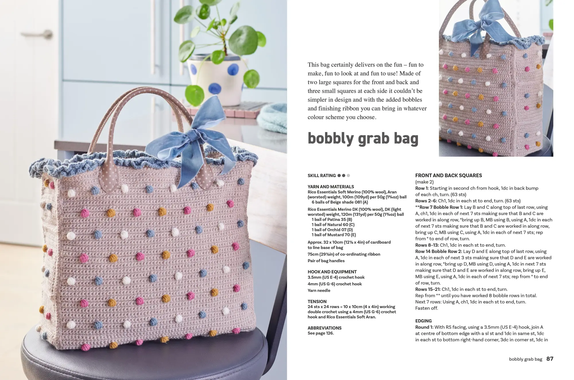Bild: 9781800654648 | Crocheted Squares: 35 patterns to make | Kate Eastwood | Taschenbuch
