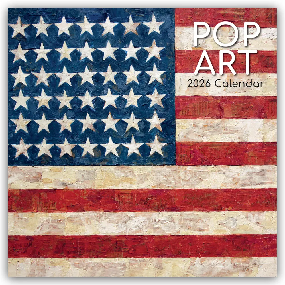 Cover: 9781836224648 | Pop Art 2026 - 16-Monatskalender | The Gifted Stationery Co. Ltd