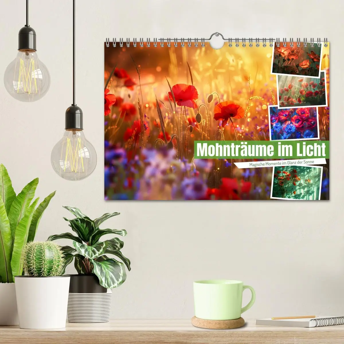 Bild: 9783457304648 | Mohnträume im Licht (Wandkalender 2026 DIN A4 quer), CALVENDO...