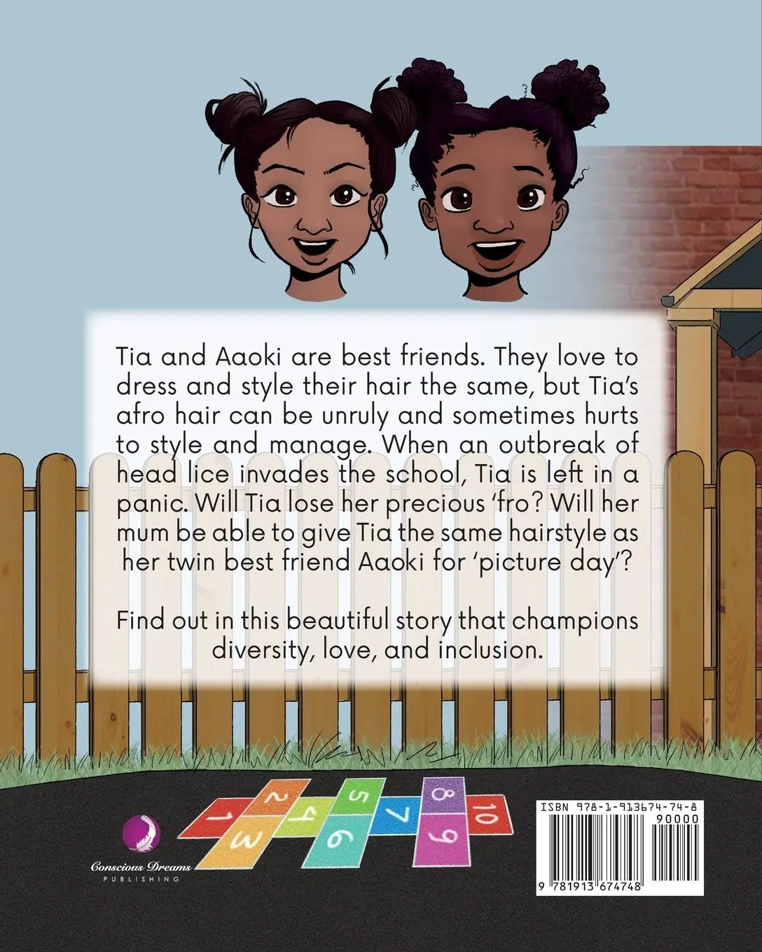 Rückseite: 9781913674748 | My Afro | Twin Best Friends | Tiana-Rose Akoh-Arrey | Taschenbuch