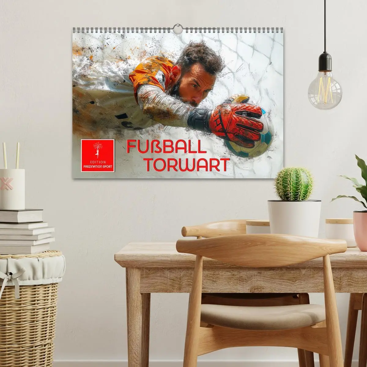 Bild: 9783457464748 | Fußball Torwart (Wandkalender 2026 DIN A3 quer), CALVENDO...
