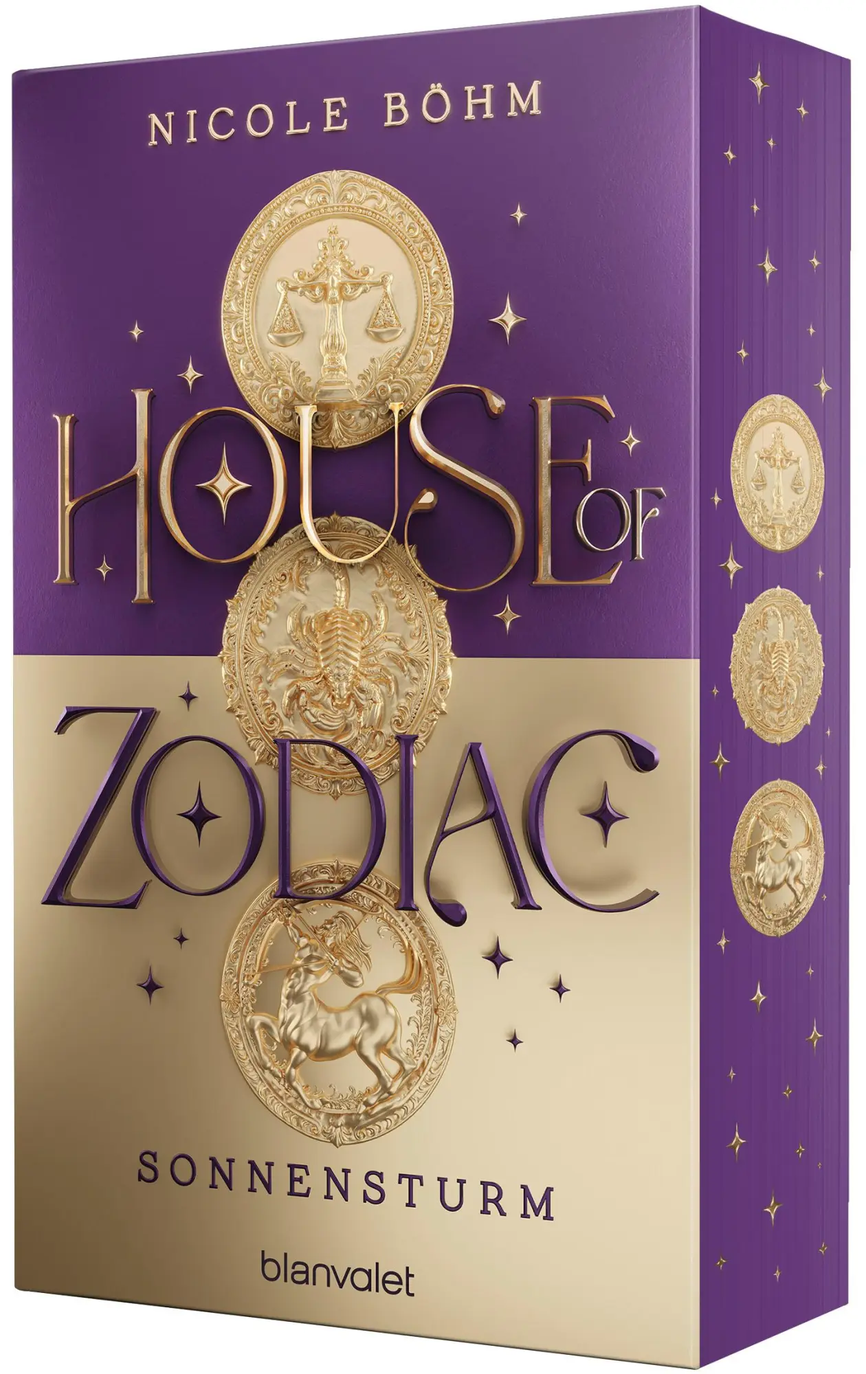 Cover: 9783734114748 | House of Zodiac - Sonnensturm | Nicole Böhm | Taschenbuch | 544 S.