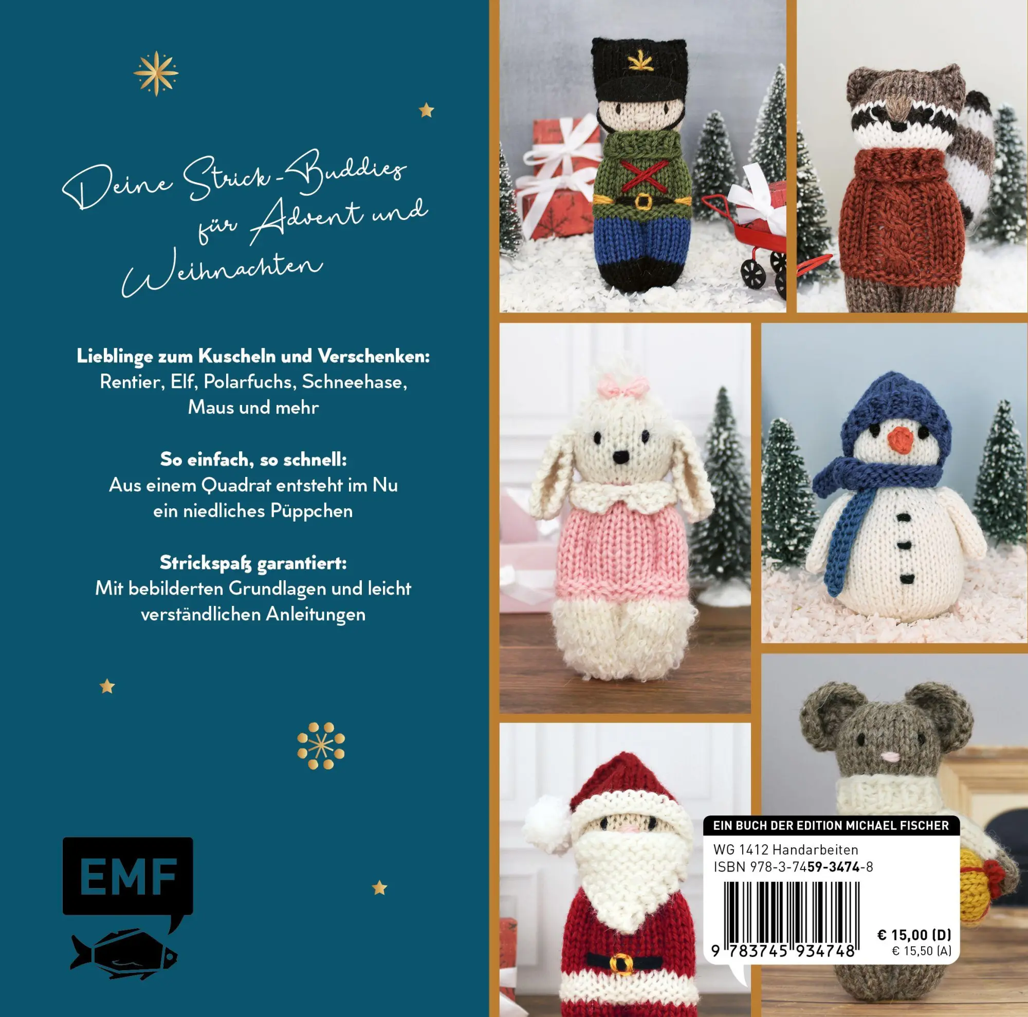 Autor: 9783745934748 | Strickies - Sweet Christmas | French Lavender Home | Buch | 64 S.