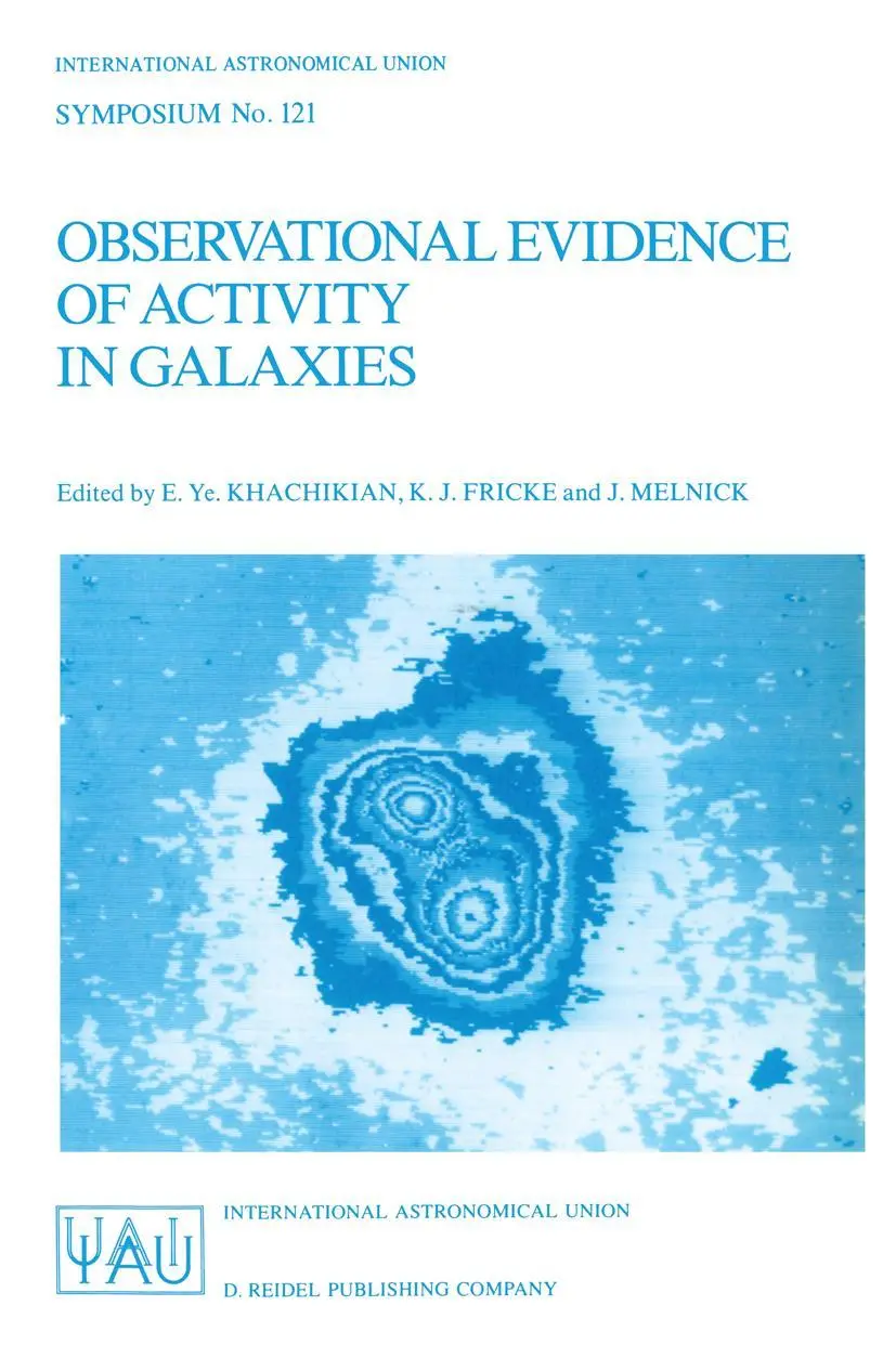 Cover: 9789027724748 | Observational Evidence of Activity in Galaxies | Khachikian (u. a.)