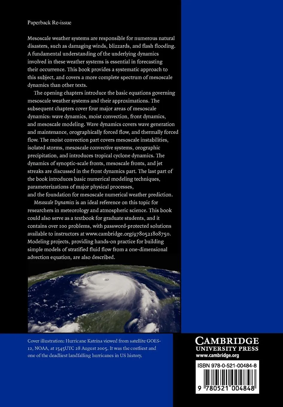 Rückseite: 9780521004848 | Mesoscale Dynamics | Yuh-Lang Lin | Taschenbuch | Englisch | 2010