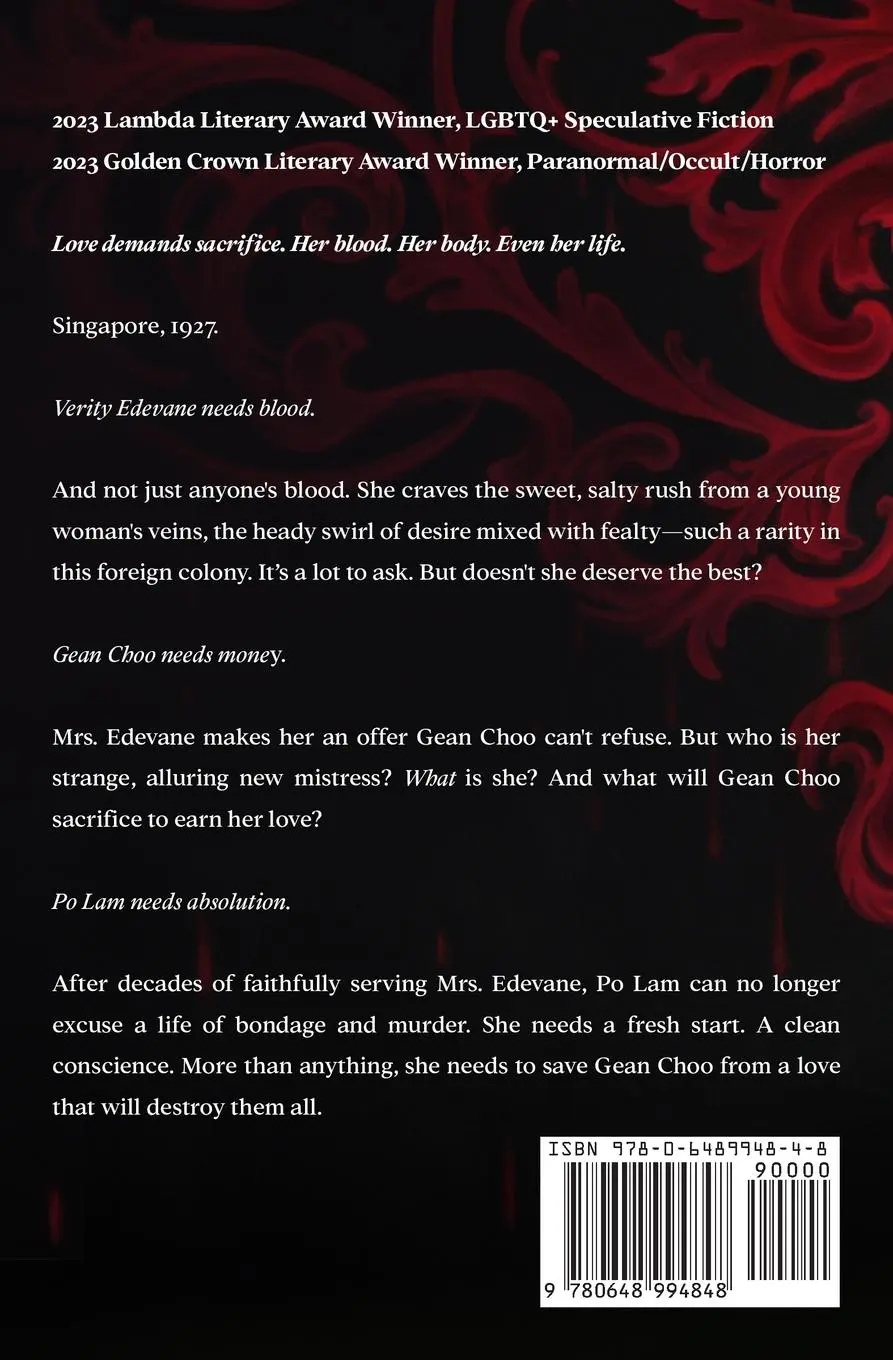 Rückseite: 9780648994848 | The Wicked and the Willing | An F/F Gothic Horror Vampire Novel | Tan