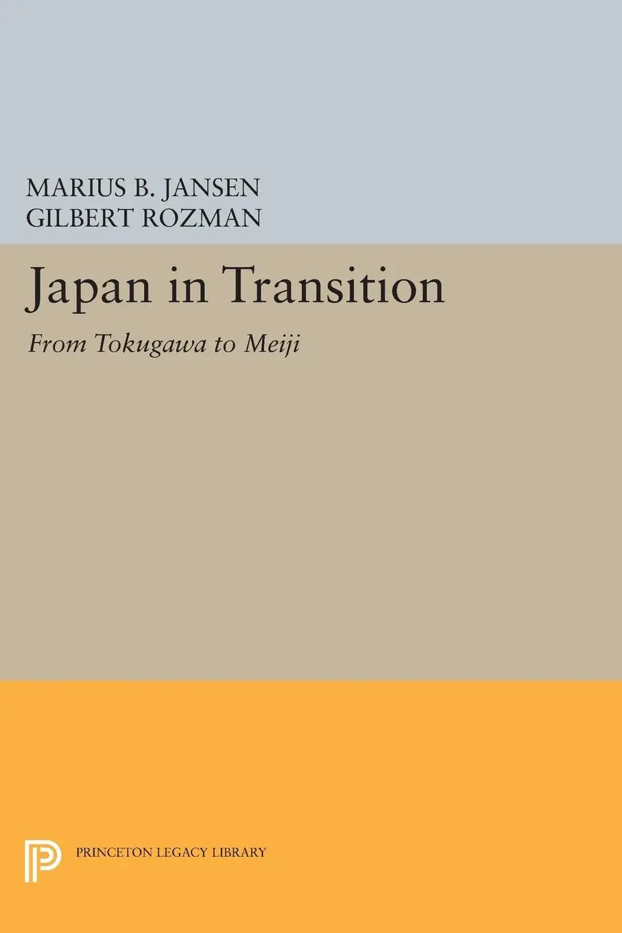 Cover: 9780691604848 | Japan in Transition | From Tokugawa to Meiji | Jansen (u. a.) | Buch