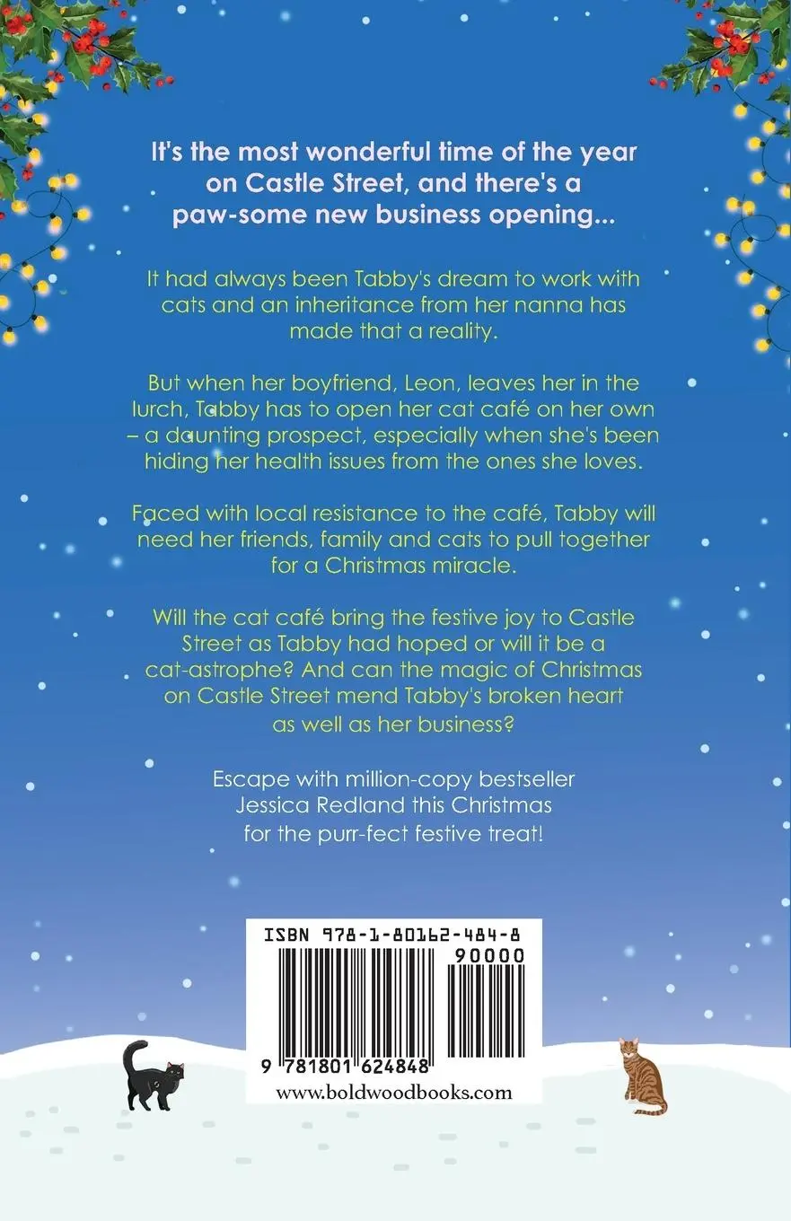 Rückseite: 9781801624848 | Christmas at the Cat Café | Jessica Redland | Taschenbuch | Englisch