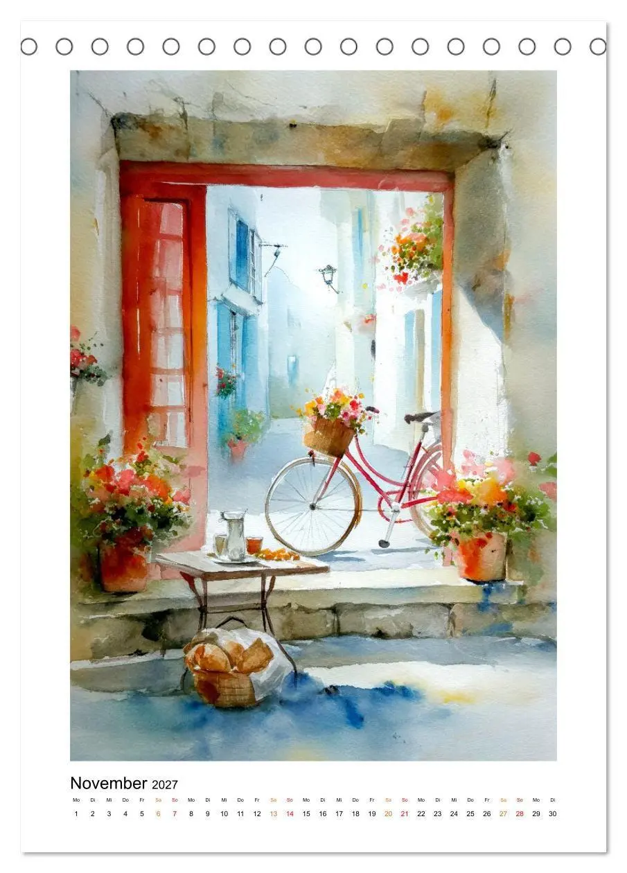 Bild: 9783516784848 | Paris Träume (Tischkalender 2027 DIN A5 hoch), CALVENDO Monatskalender