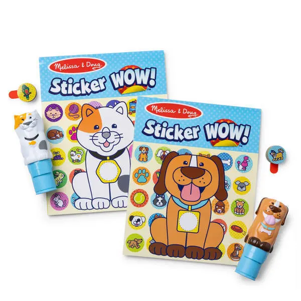 Bild: 681147004948 | MAC Sticker Wow Stempelset 2er Tiere | Karton | 49480 | Deutsch | 2025