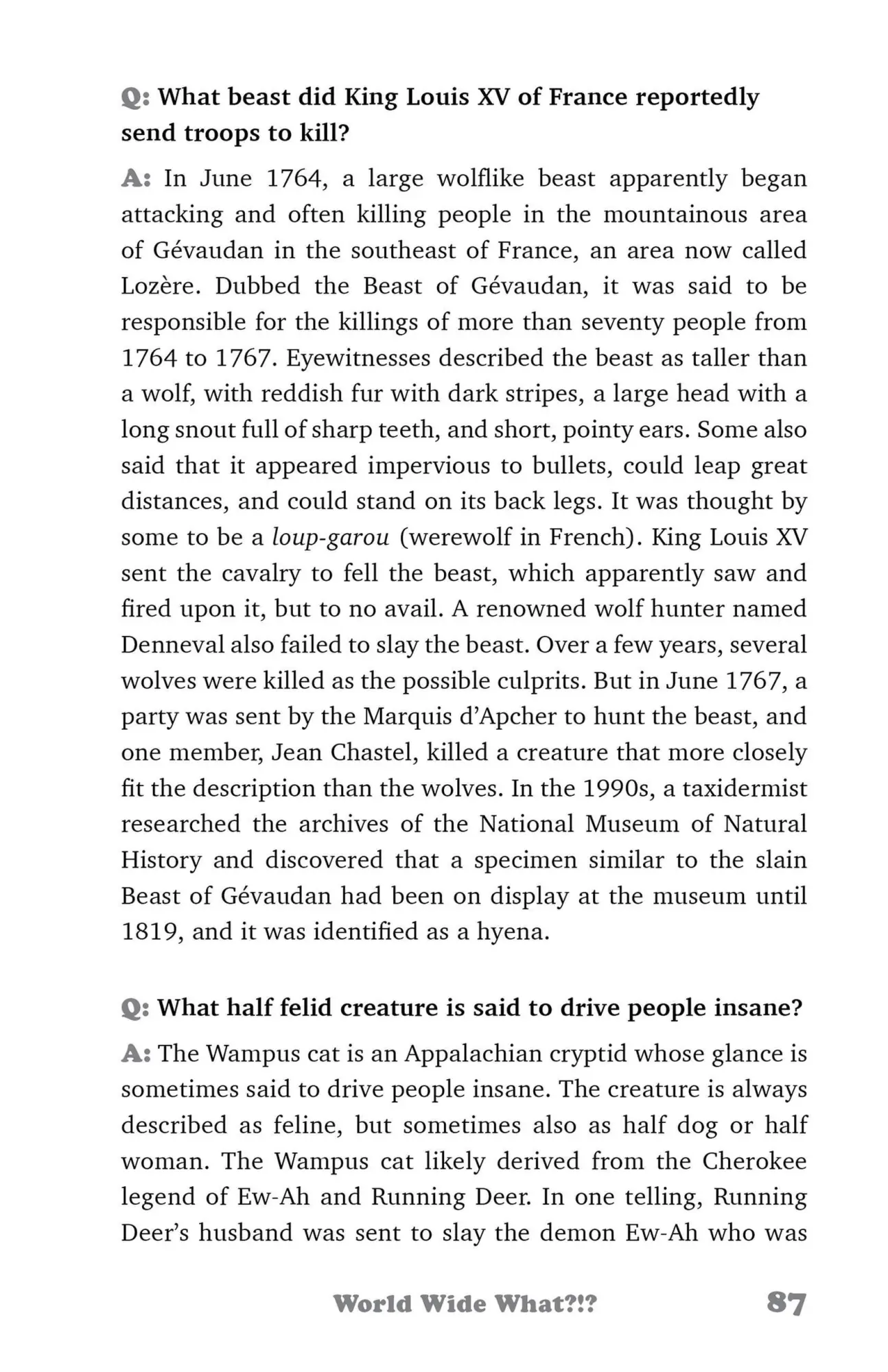 Bild: 9781646044948 | The Big Book of Cryptid Trivia | Bernadette Johnson | Taschenbuch