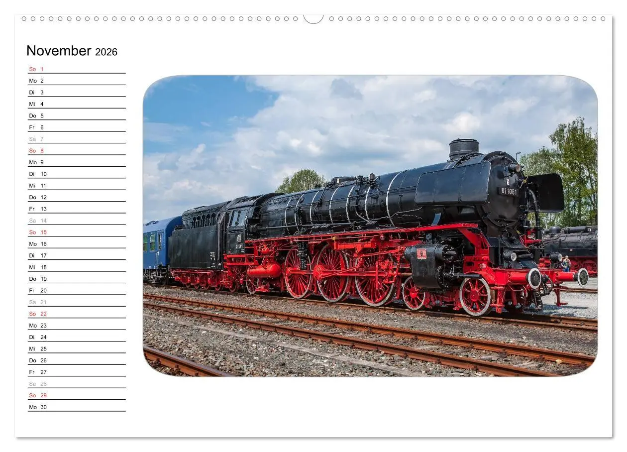 Bild: 9783457994948 | Unter Dampf - Dampflokromantik (Wandkalender 2026 DIN A2 quer),...