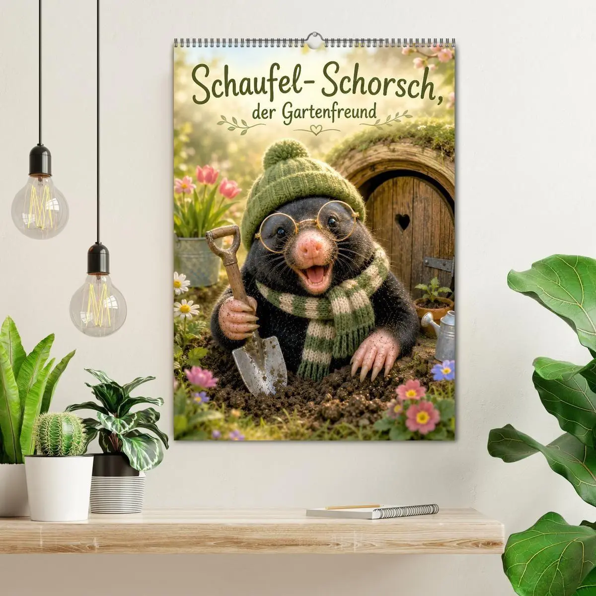 Bild: 9783594374948 | Schaufel-Schorsch der Gartenfreund (Wandkalender 2027 DIN A2 hoch),...