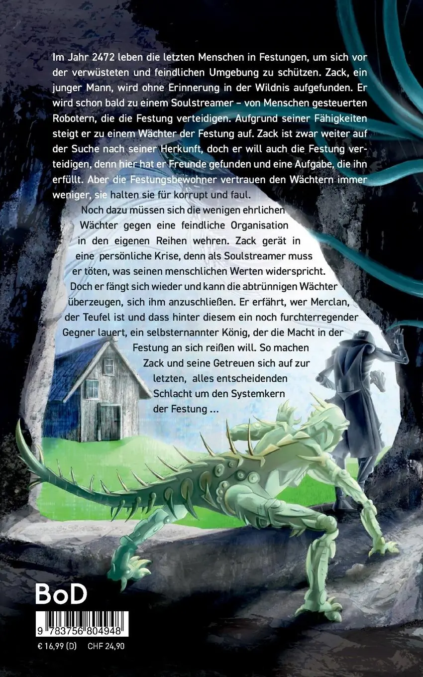 Rückseite: 9783756804948 | Soulstreamer | Kampf um den Systemkern | Eric Torda | Taschenbuch