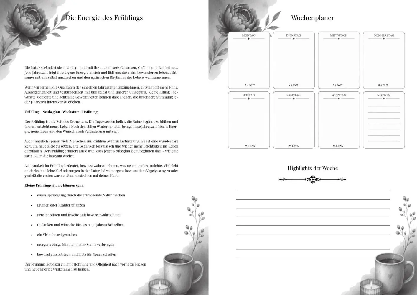 Bild: 9783990514948 | Zeitzauber Kalender 2027 - Achtsamkeitskalender | Nanja Holland | 2027
