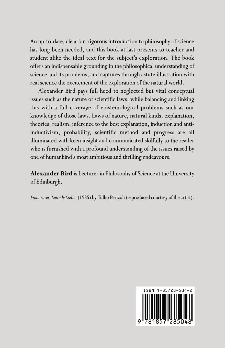 Rückseite: 9781857285048 | Philosophy Of Science | Alexander Bird | Taschenbuch | Englisch | 1998