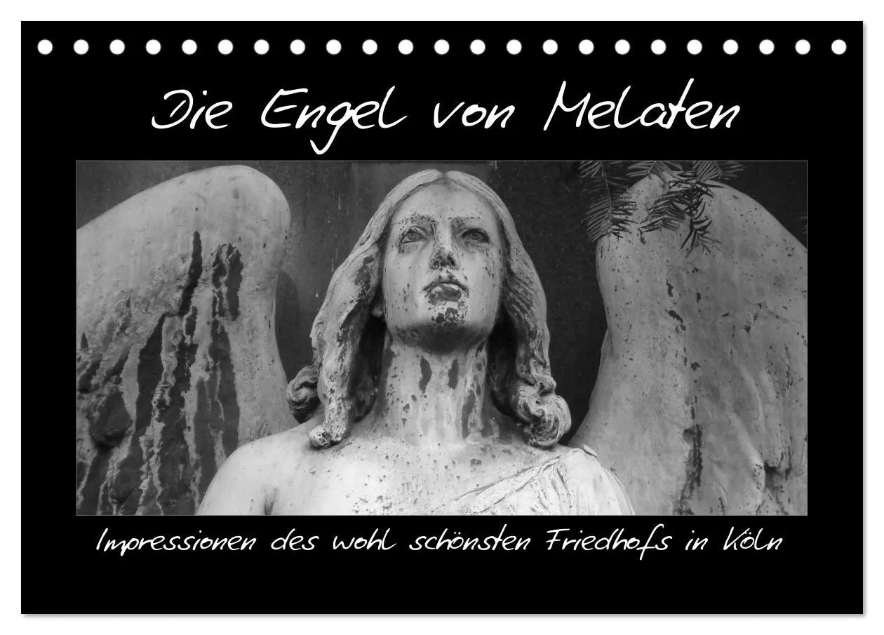 Cover: 9783516115048 | Die Engel von Melaten (Tischkalender 2026 DIN A5 quer), CALVENDO...