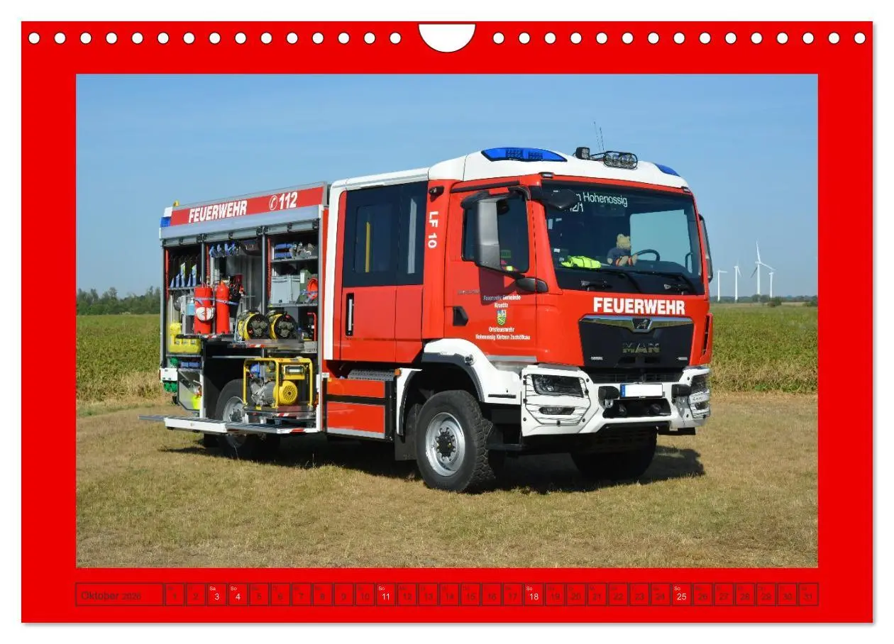 Bild: 9783516595048 | Einsatzfahrzeuge aus Sachsen und Sachsen-Anhalt (Wandkalender 2026...