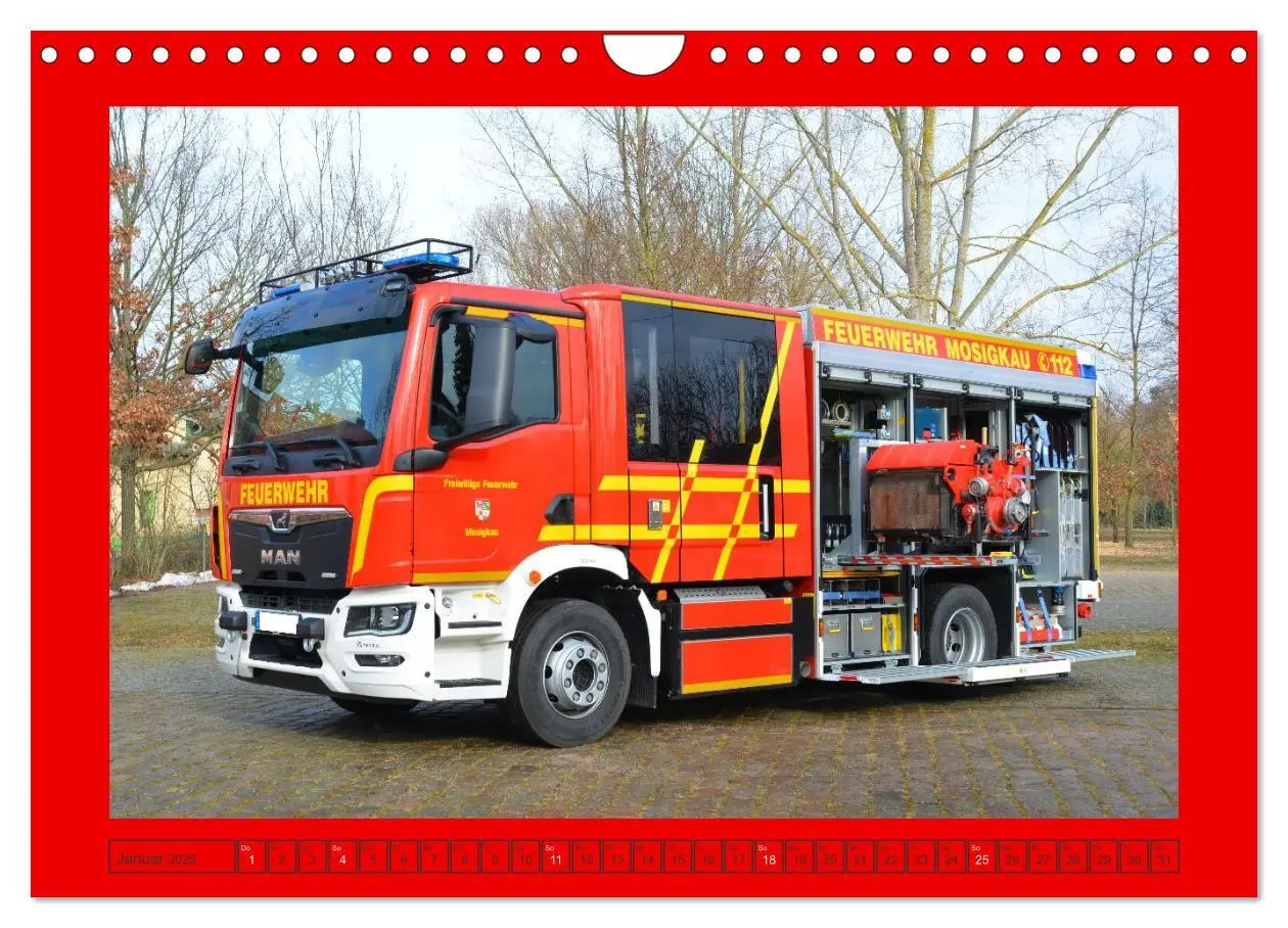 Bild: 9783516595048 | Einsatzfahrzeuge aus Sachsen und Sachsen-Anhalt (Wandkalender 2026...