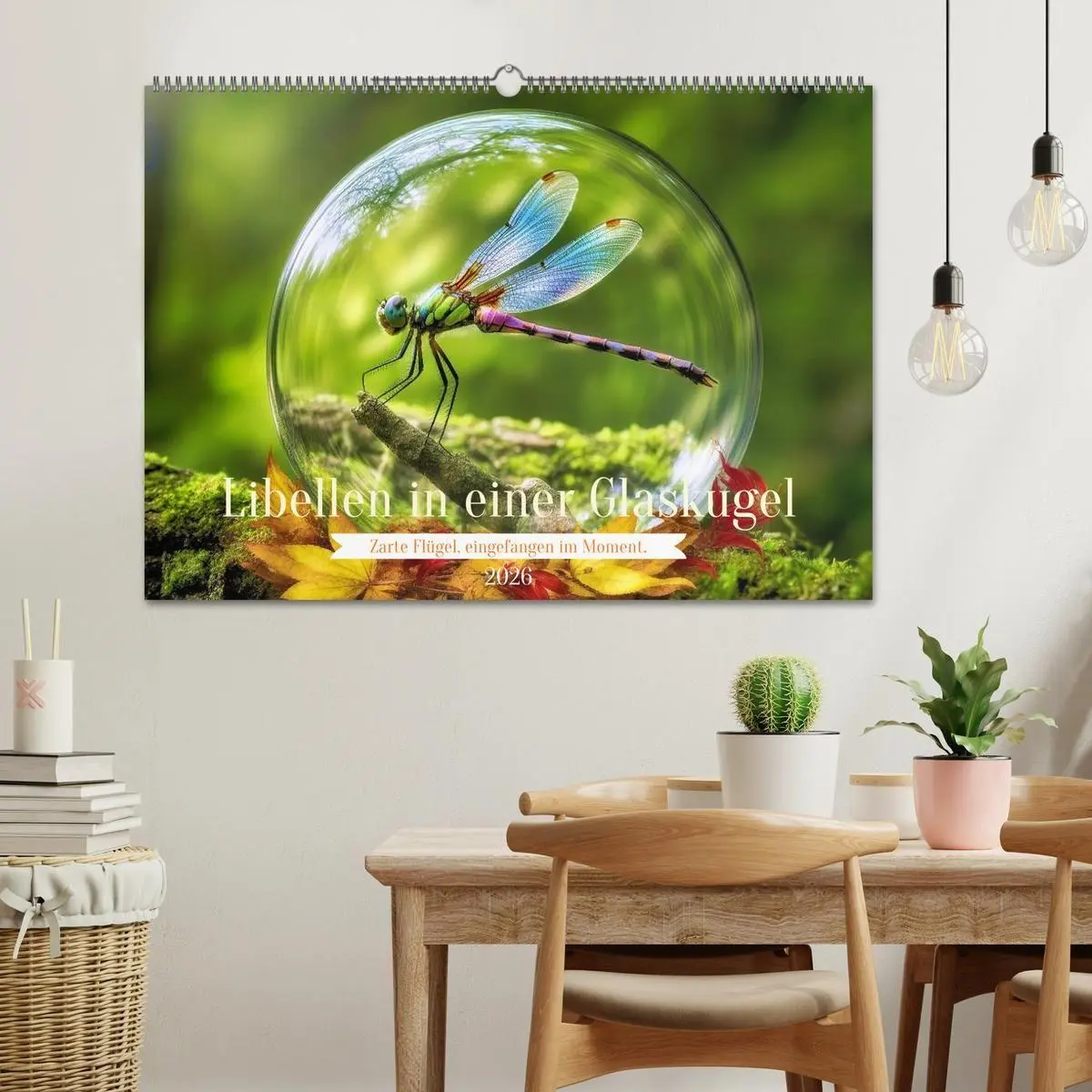Bild: 9783516665048 | Libellen in einer Glaskugel (Wandkalender 2026 DIN A2 quer),...