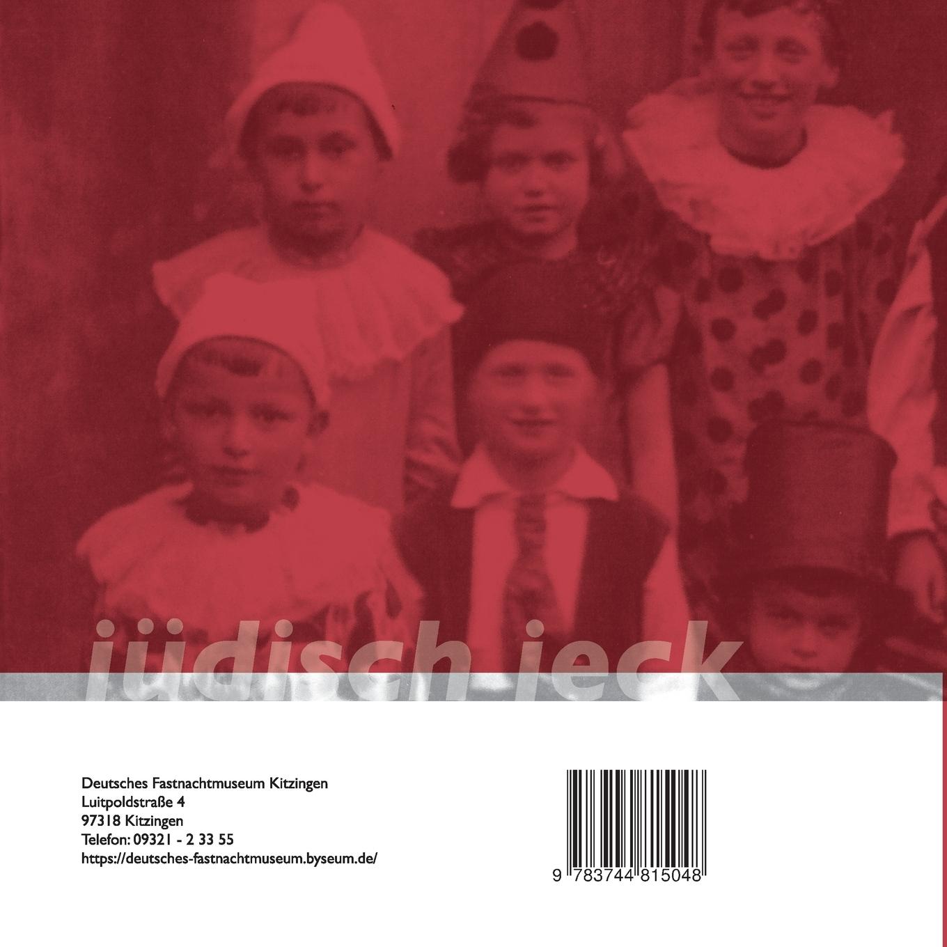 Rückseite: 9783744815048 | jüdisch jeck | Fastnacht und Purim, eine Annäherung | Sandner (u. a.)