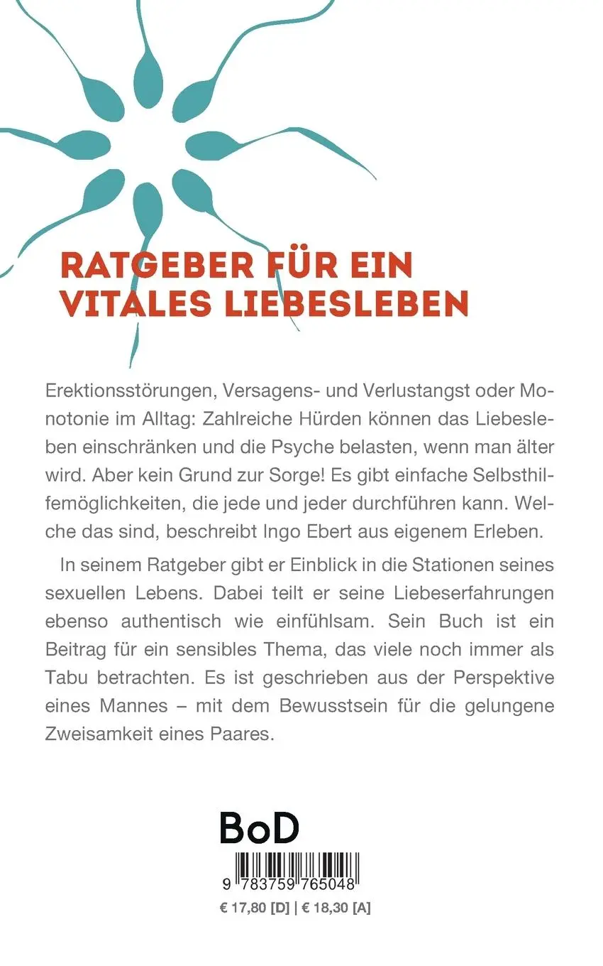 Rückseite: 9783759765048 | Der Sex des älteren Mannes | Ingo Ebert | Taschenbuch | 100 S. | 2024