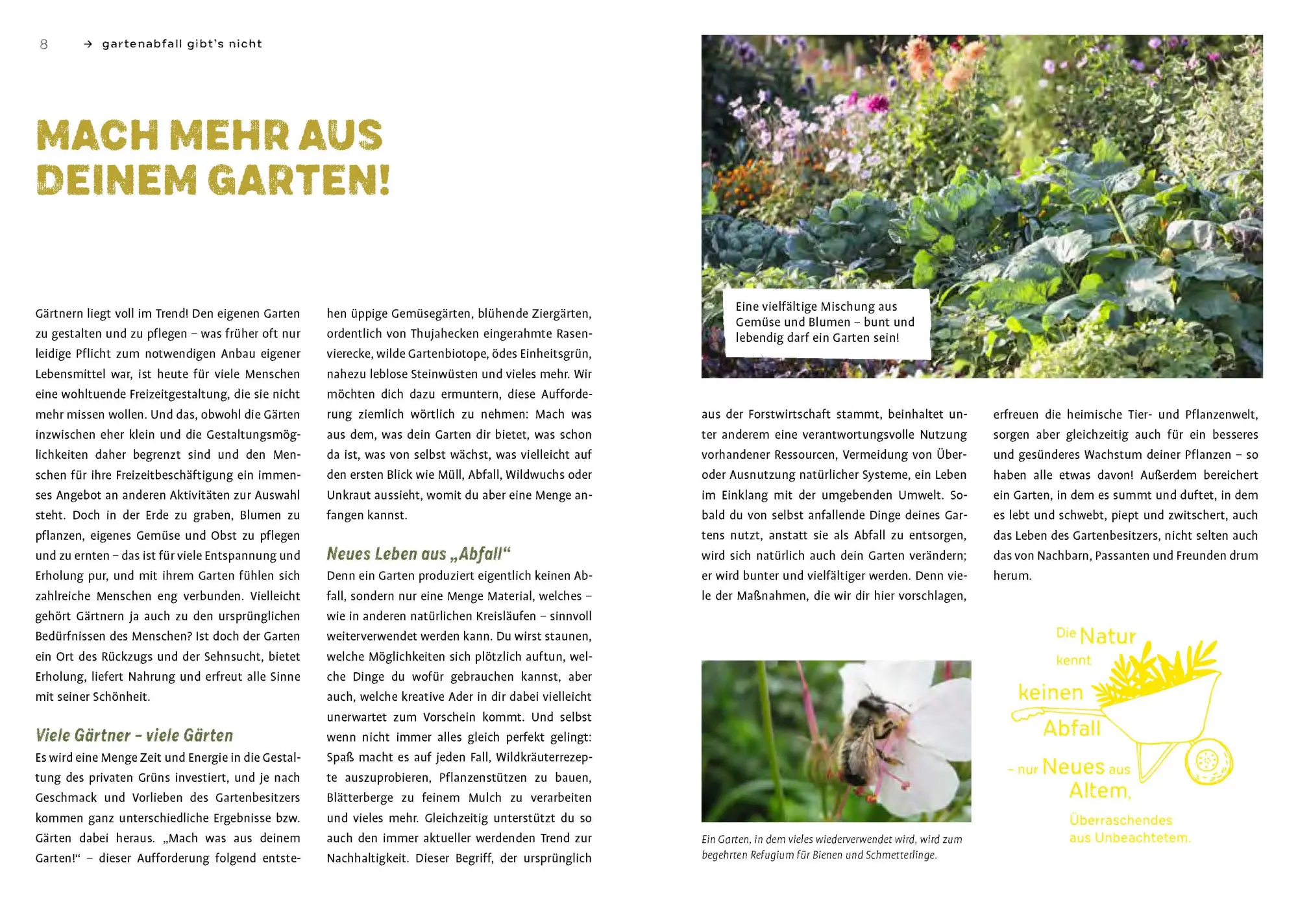 Bild: 9783818615048 | Gartenabfall gibt's nicht | Renate Hudak (u. a.) | Taschenbuch | 2022