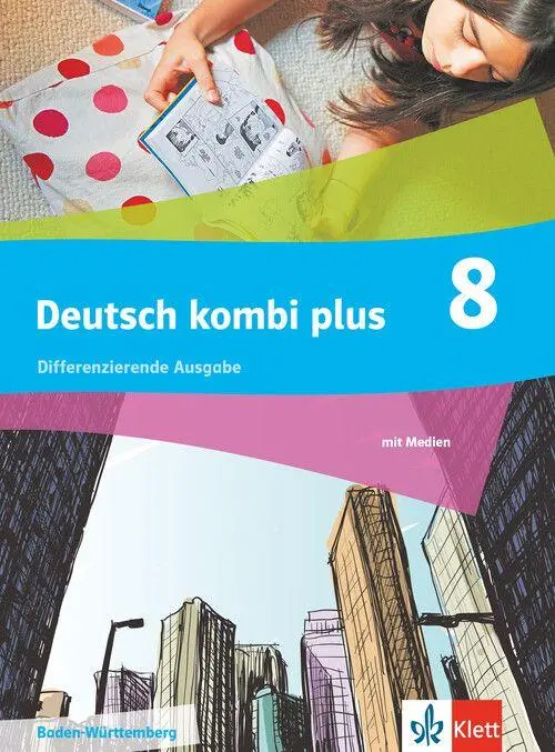 Cover: 9783123145148 | Deutsch kombi plus 8. Schulbuch mit Medien Klasse 8....