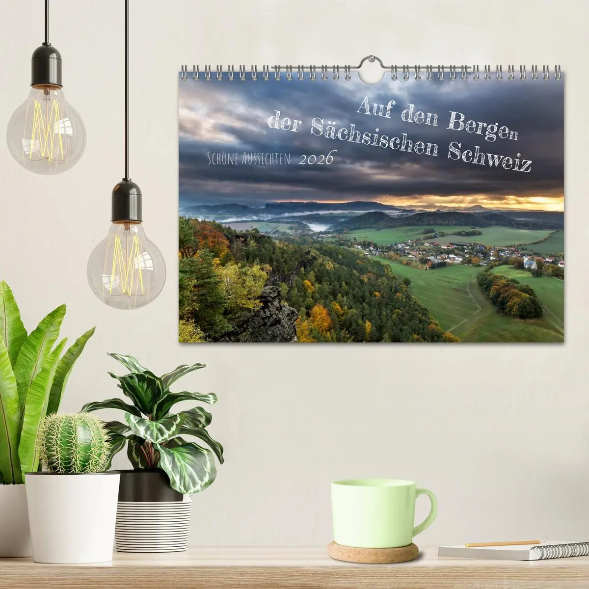 Bild: 9783457565148 | Auf den Bergen der Sächsischen Schweiz (Wandkalender 2026 DIN A4...