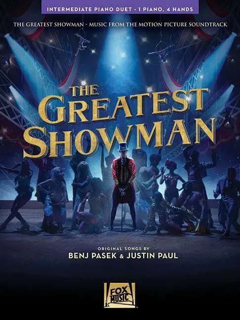 Cover: 9781540055248 | The Greatest Showman | Intermediate Piano Duet (1 Piano, 4 Hands)